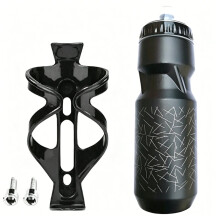 Garrafa de Água Esportiva, Garrafa para Mountain Bike com Capa Protetora Contra Poeira, Suporte para Garrafa de Água, Acessórios para Ciclismo