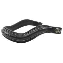(Pony, Black) Whitaker Pick N Mix Leather Curved Horse Browband