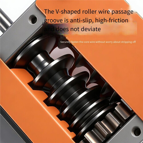 1 PC Wire Stripper, Heavy Duty Scrap Wire Stripping Machine for Copper Wire Cables, Cutting Adjustable Stripper Tools 1