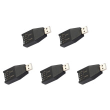 5X USB una RS232 RS485 MóDulo de ComunicacióN en Serie USB Convertidor de SeñAl USB-232/485 de Industrial