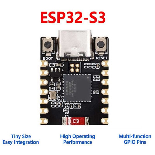 ESP32-S3  Development Board Support 2.4GHz Wi-Fi and Bluetooth5 RISC-V Low Power Without 0.42-Inch OLED Display 2