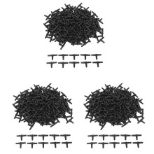 600 Stück 1/4 Zoll Universal Barbed Tee Fittings, Tropfbewässerung Barbed Connectors für 1/4 Zoll Wasserschlauchanschlüsse