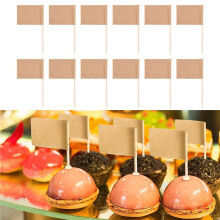Pacote de 2000 Bandeiras de Palito em Branco Bandeira de Papel  Escolhe Marcadores de Queijo para Cupcake, Comida, Frutas, DecoraçõEs de Festa
