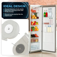 Ricambio Motore Ventola Evaporatore WR60X10074 per Frigorifero GE Hotpoint WR60X10307 WR60X30370 Gruppo Ventola Congelatore