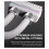 24-Pin 90-Degree Bendable Modular Cable ARGB Lighting Synchronization Fully Modular 5V 30CM Black 5