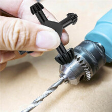 4 in 1 Drill Chuck Key Wrench, 1/4" 3/8" 1/2" Sizes Chuck Key for Drill Press, Electric Drill Chucks, Compatible