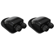 2X Roof Wire Entry Gland Box Solar Panel Cable Motorhome Caravan Boat-B
