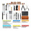 66Pcs 3D Printer Tools Kit for FDM/SLA Printers Deburring Tool, Scrapers, Brushes, Hand Drill, Tweezers & More 2