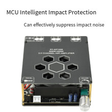 19-51V 10A Pure Post Amplifier Board 600W+600W Dual TPA3255 Chip High Power Output for Home Theater Hi-Fi Systems