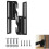 Bed Frame Bolt  to Hook  Conversion Brackets for Headboard Footboard,Hook  Bed Rails Brackets,Hook Plate Adapter 3