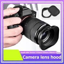 Square Light Shield Suitable for Lenses 62mm Metal Cover for Weizhuo Shi 56F1.4/1.7 Fixed Focus Protective Cover