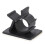 60Pcs Black Adjustable Plastic Cable Clamps Self Adhesive Car Cable Clips Wire Organizer 6