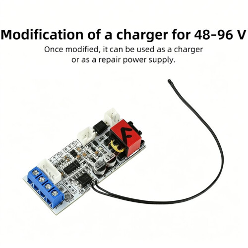 Digital Voltage Current Meter Display 0-100V 10A with  Temperature Control for DIY Charger Modification 2