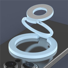 Supporto Ad Magnetico per Telefono, Impugnatura Magnetica A Doppia Faccia, Supporto per Telefono da Auto, Colore Blu