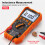T58C Digital Multimeter with Auto Range, Voltage, Current Measurement, and More 5