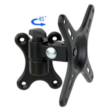 Universal LCD Monitor Stand / Computer Display Mount - Rotatable & Adjustable TV Wall Mount Bracket (17-27 Inches)