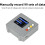Multímetro Digital  TV607 DC5V com Tela Colorida TFT de 1,77 Polegadas para Teste de Tensão e Resistência, com Capacidade para Armazenar 99 Dados 5