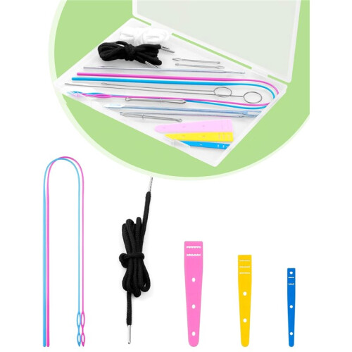 Drawstring Sewing Tool Kit -Circular Sewing Tools for Easy Threading of Hoodies, and Pants, Drawstring and Sewing Tools. 1