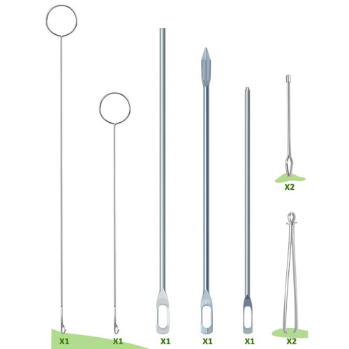 Drawstring Sewing Tool Kit -Circular Sewing Tools for Easy Threading of Hoodies, and Pants, Drawstring and Sewing Tools. 2