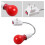 1W Darkroom Safe Light LED Bulb - E27 Socket Red Lamp for Film/Slide Processing with Analog Photography EU Plug 3