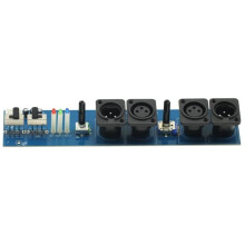 1 Placa Preamplificadora de Amplificador con Frecuencia y Fase Ajustables y Salida para Altavoz Satélite, Amplificador de Potencia DIY.