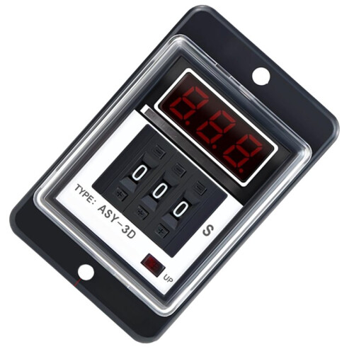 Timer ASY-3D Delay Relay ASY-3DT/SM Digital Display(ASY-3D 999S AC380V) 1