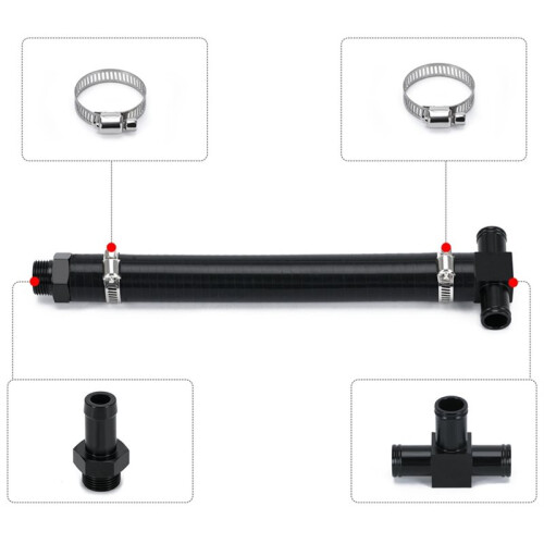 Engine Cooling Hose Adapter Kit for 4 Cylinder Coolant Modification for  WRX/STI/LGT/FXT Car Radiator Insulation 2