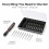 Precision Screwdriver Set Screw Driver Se Hexagonal Flat  Magnetic Screwdriver  for PC Camera Glasses 3D Printer 3