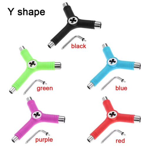 Allen Wrench Type, - Screwdriver, All in-One Skateboard Tools, Multifunctional Accessory for Y Skate Tools C 2