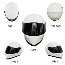 Cascos para Mascotas DIY Casco para Gatos Casco para Perros - Casco Protector para la Cabeza para Exteriores Casco de Motocicleta B