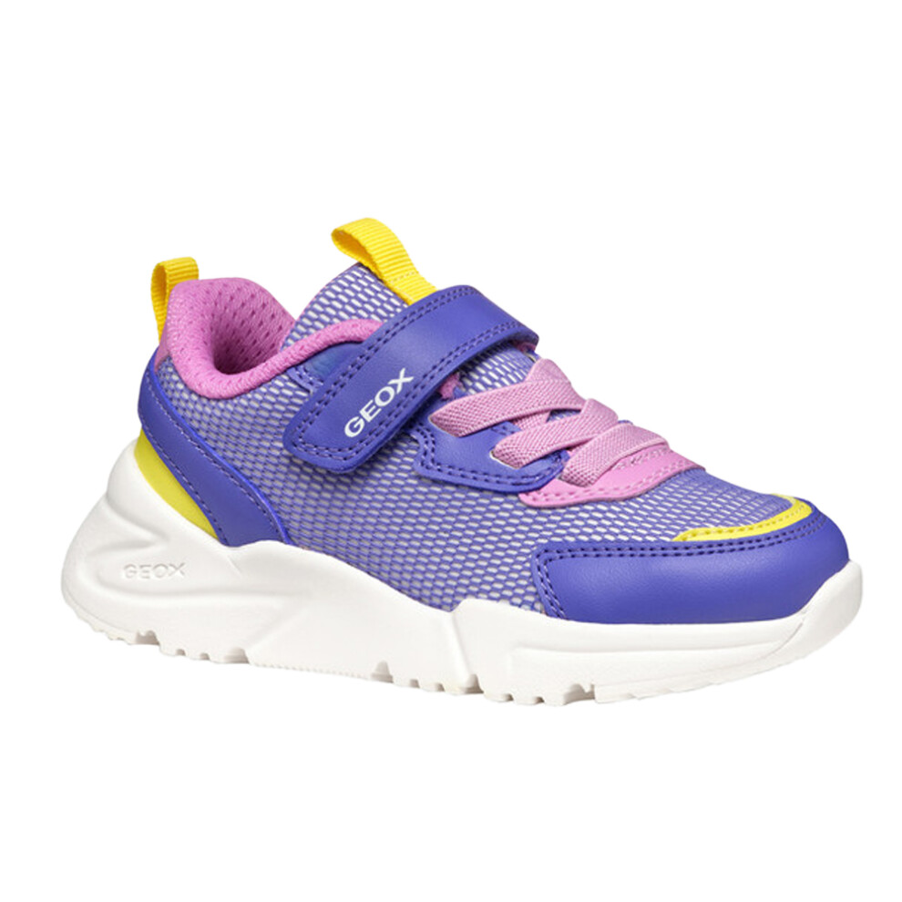 Geox (2.5 Uk, Violet/Fuchsia) Girls J Loftus Trainers Multicoloured