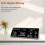 Multi-Function Air Quality Monitor 9 in One PM2.5/PM10/PM1.0 TVOC CO2 Temperature Humidity Gas Analyzer B 10