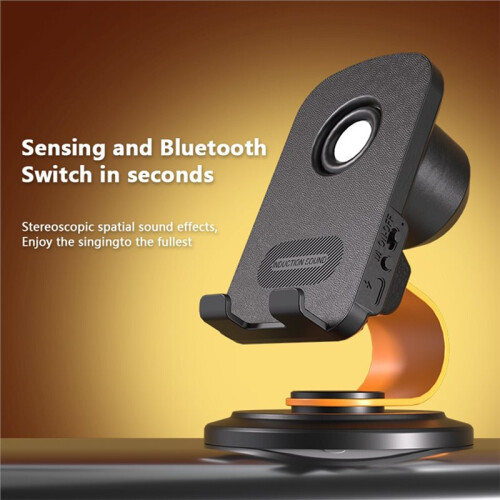 Mobile Phone Stand   Induction Speaker Adjustable 360 Desktop Live Tablet Bracket Cell Phone Holder Stand 2