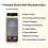 Portable  Auto Phone Timer Lock Box with Timer 99 Hours Self Control TimerLocker for Kids Students Focus Back White 3
