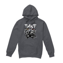(XL, Charcoal) Teenage Mutant Ninja Turtles Mens TMNT Team Hoodie