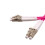 OM4 LC-zu-LC-UPC-Glasfaser-Patchkabel, Multimode-Duplex-MMF, 50/125 Μm, 40 Gbit/S, Knickfest, 2,0 mm Glasfaserkabel, 10 Meter 3