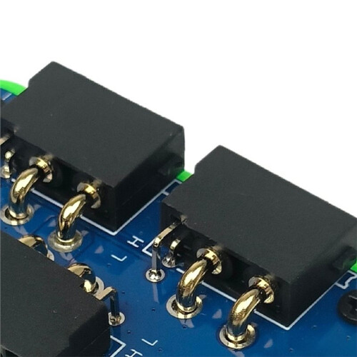 XT30(2+2) 1 to 2 Joint Adapter Board FDCAN/485 Power Splitter Board for Humanoid Robot RC Model Without Case 2