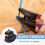 Tie Tensioning Tool with Cutting Function for Plastic or Nylon Cable Tie, 150Lbs Max Tension for 0.14"-0.37" Zip Ties 3