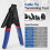 Tie Tensioning Tool with Cutting Function for Plastic or Nylon Cable Tie, 150Lbs Max Tension for 0.14"-0.37" Zip Ties 6
