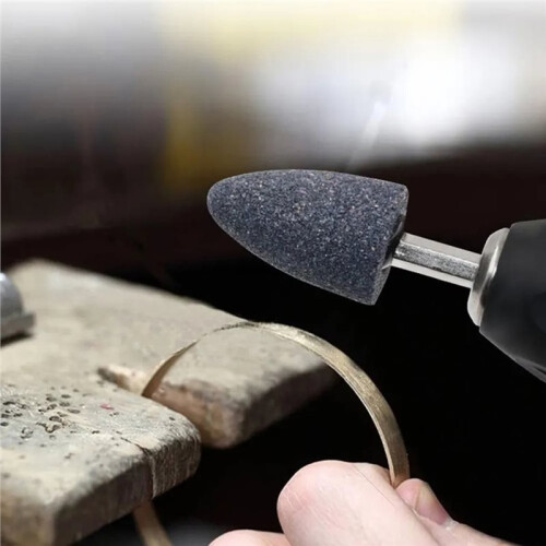 24mm Hexagonal 6.35mm Shank Grinding Wheel Sharpening  Portable Grinding Drill Power Tool Accessories B 2