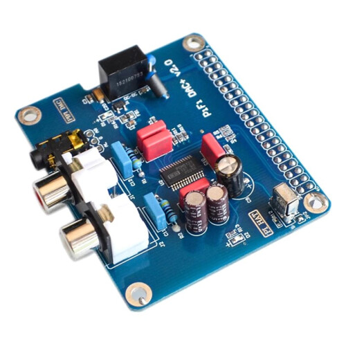 PIFI Digi DAC+HIFI DAC Audio Sound Card Module I2S Interface for Raspberry Pi 3 2 Model B B+Digital Pinboard V2.0 Board 2