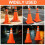 Foldable Traffic Cones, 2 Pack - High Visibility Safety Cones for Roadside, Construction, and Emergency Use 5