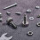 6X Hand Retractable Spring Plunger with Knurled Handle Stainless Steel Lock-Out M6 Type Release Pins for Rolling Toolbox 6