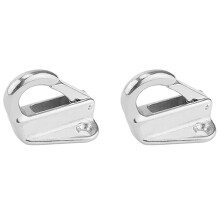 Marine Boat Hooks Stainless Steel Spring Snap Type Fending Hook Hanger 4 Pcs