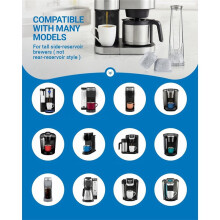 Portafiltro de Agua y 2 Filtros de Agua de Repuesto para Cafeteras para  K-Brew+Chill K-  K-Elite K-Duo