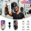 Microfono Lavalier Wireless Professionale A Doppio Microfono da Bavero per Registrazioni Audio e Video con Cellulare e Vlogging. 2