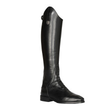 (5 UK R, Black) Moretta Unisex Adult Tivoli Leather Long Riding Boots