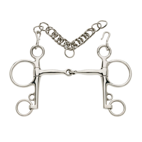 (4.5in, Silver) Lorina Jointed Pelham