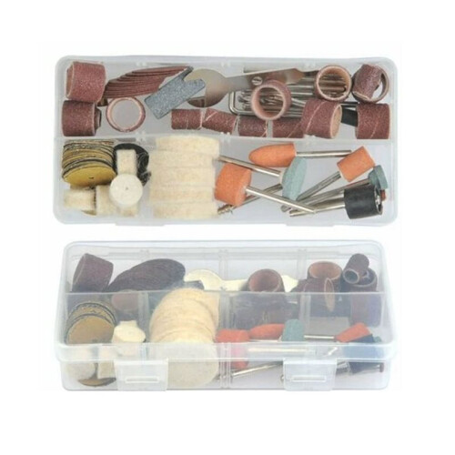 87Pcs  Drill Accessories Kit Abrasive Rotary Tool Bits Blades Discs Set for  Sanding Cutting Grinding 2