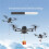 Airdrop System for   4 Pro Drone, Remote Thrower for Emergency Rescue, Long-Range Payload Release Accessories 6